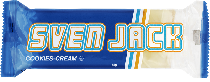 Sven Jack 65g | Cookies Cream | Ovseni Bar