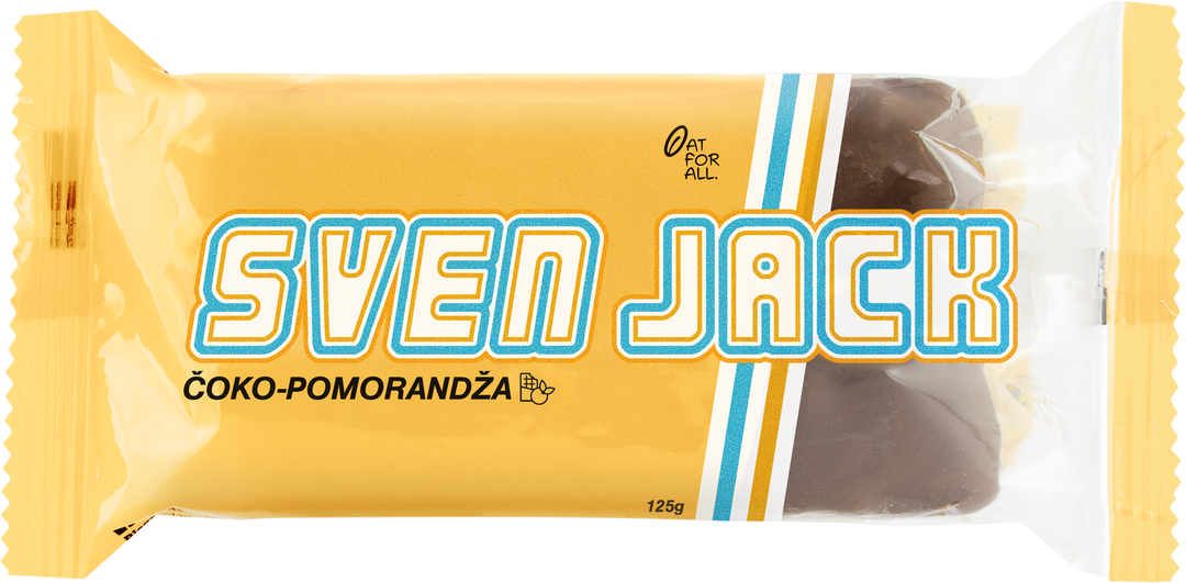Sven Jack 125g | Čoko-Pomorandža | Ovseni bar