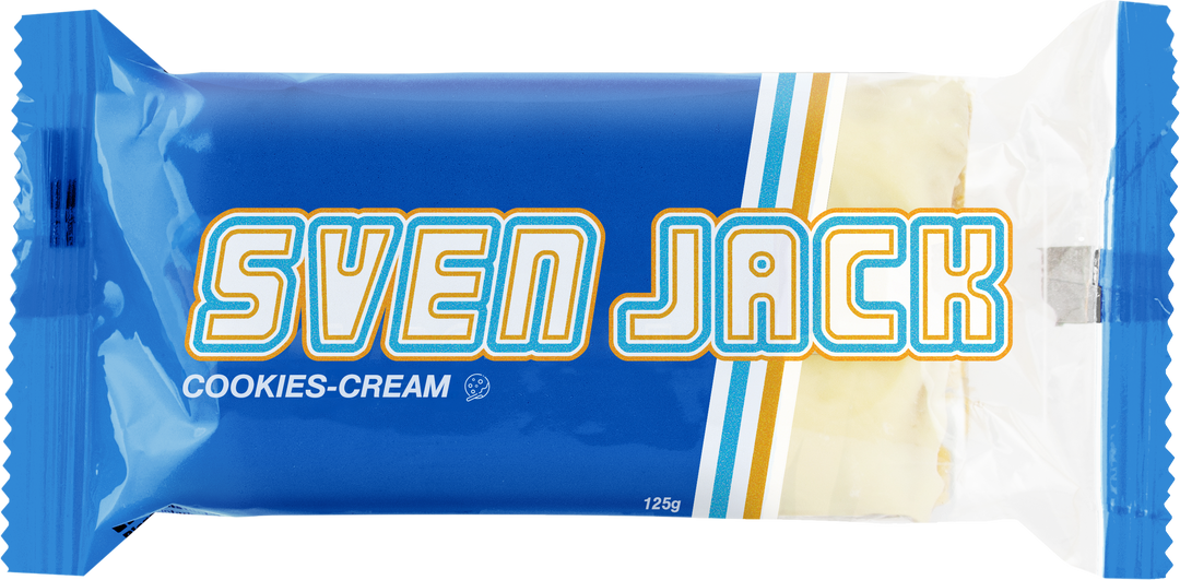 Sven Jack 125g Cookies Cream Ovensi Bar