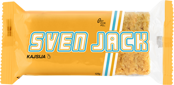 Sven Jack 125g | Kajsija | Ovseni bar